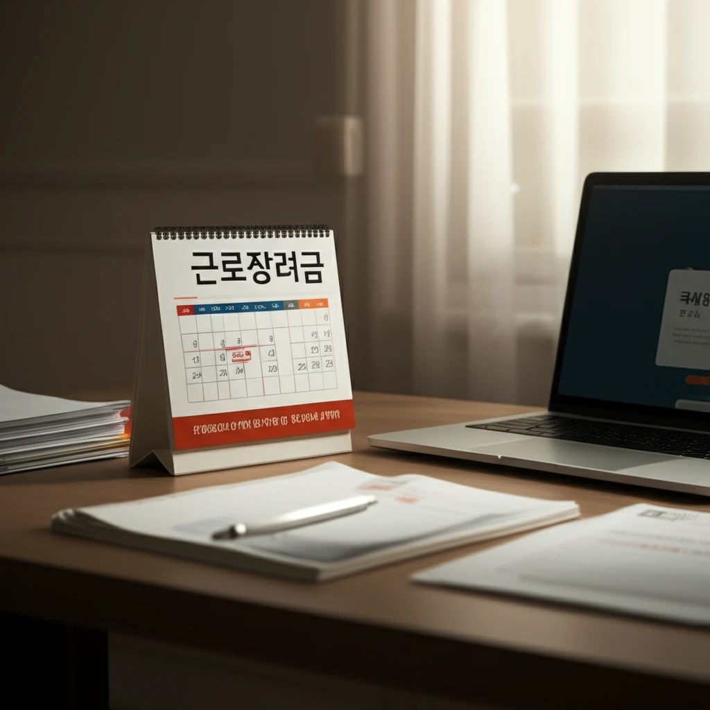 근로장려금 신청 안내 이미지