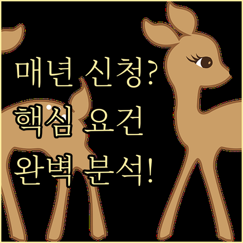 근로장려금 매년 신청해야 하는 이유와 핵심 요건 완벽 분석