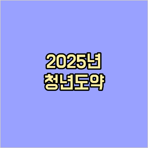 2025년 청년도약계좌, 자격 조건 한눈에 보기: 소득, 나이, 유의사항