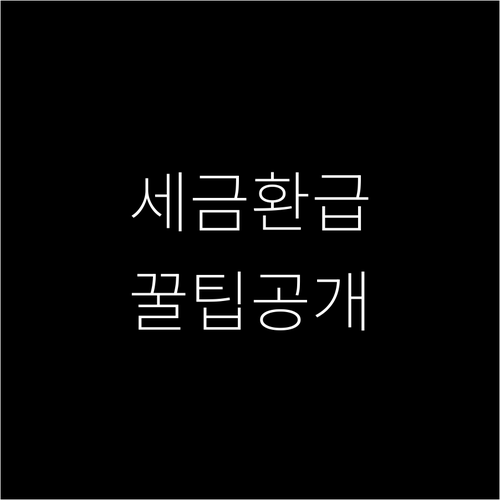 연말정산, 소득공제로 세금 환급 극대화하는 방법
