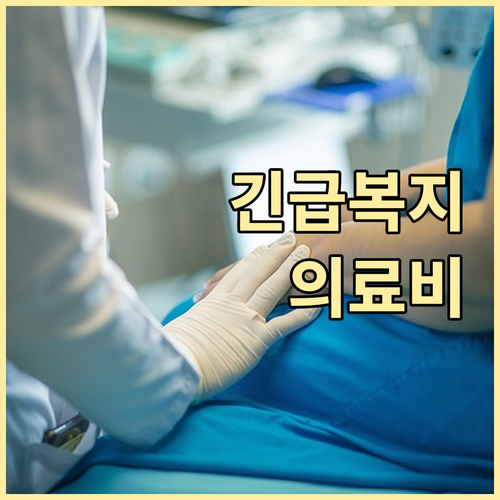 긴급복지 의료비 지원: 신청 조건, 지원 범위, 필요 서류 완벽 가이드