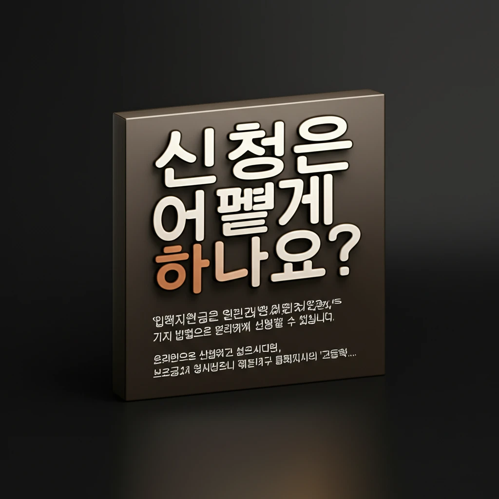 온라인 신청 시 참고 이미지