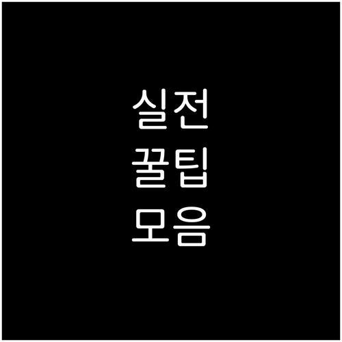 일반쓰레기부터 재활용까지! 무수동 폐기물 배출 완벽 해법