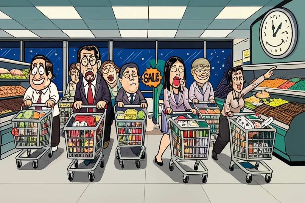 홈플러스 신도림점 매장 내부 및 영업시간 안내 이미지