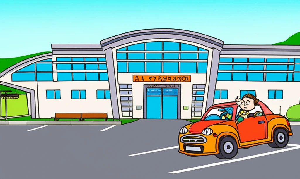 안강역 신축 역사 전경