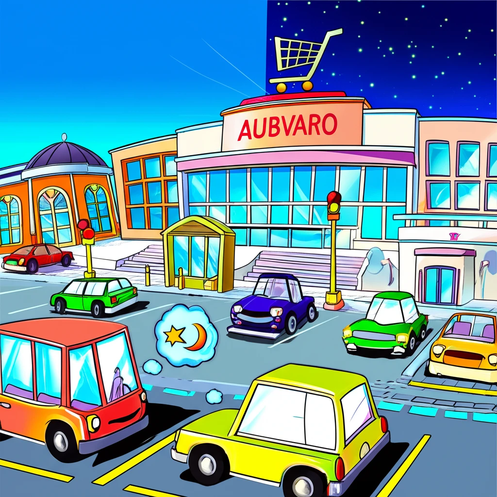 역곡역 남부 노상 주차장 전경