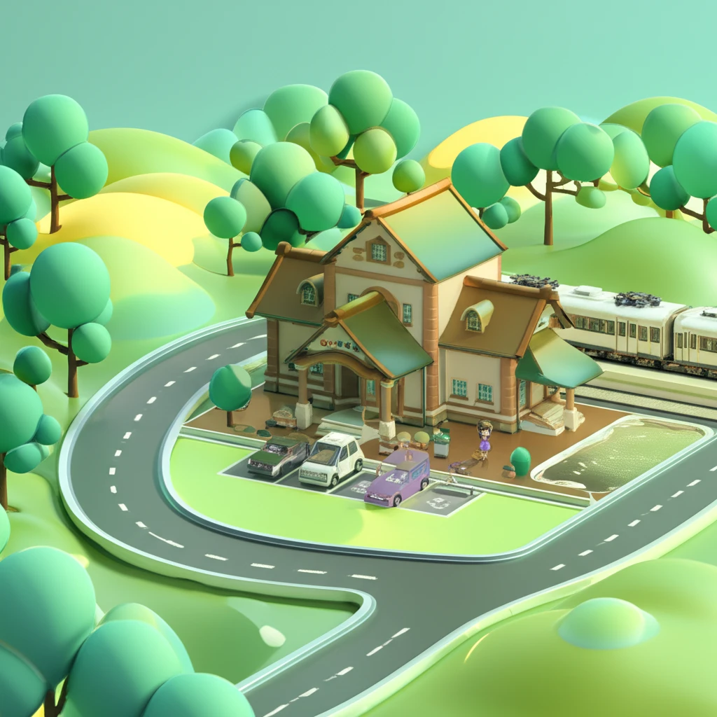 봉양역 전경 이미지