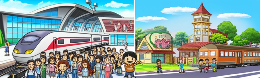 전주역 및 삼례역 이용 가이드 이미지