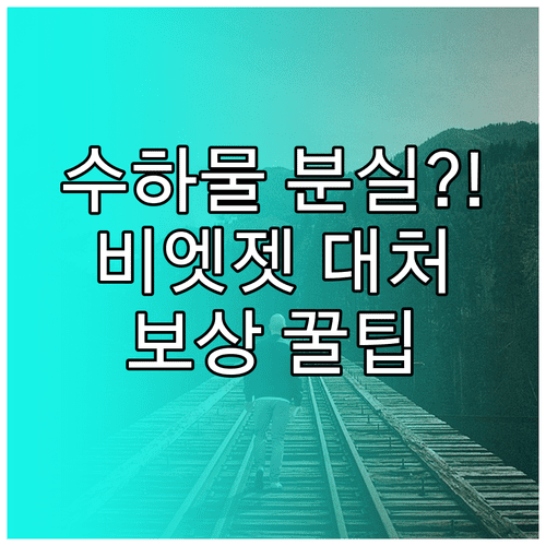 비엣젯 위탁수하물 분실 시 보상 절차와 대처 방법