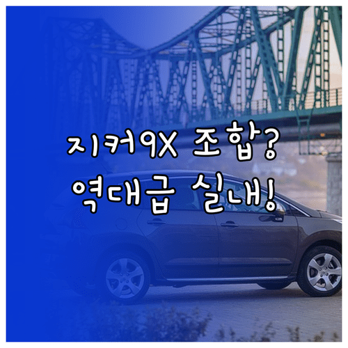 프리미엄 SUV 지커 9X 외장 및 실내 인테리어 조합